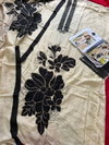 Cream Multi Mehboob Tex Viscose Maslin Pakistani Salwar Suit Wholesale Market In Surat 1719